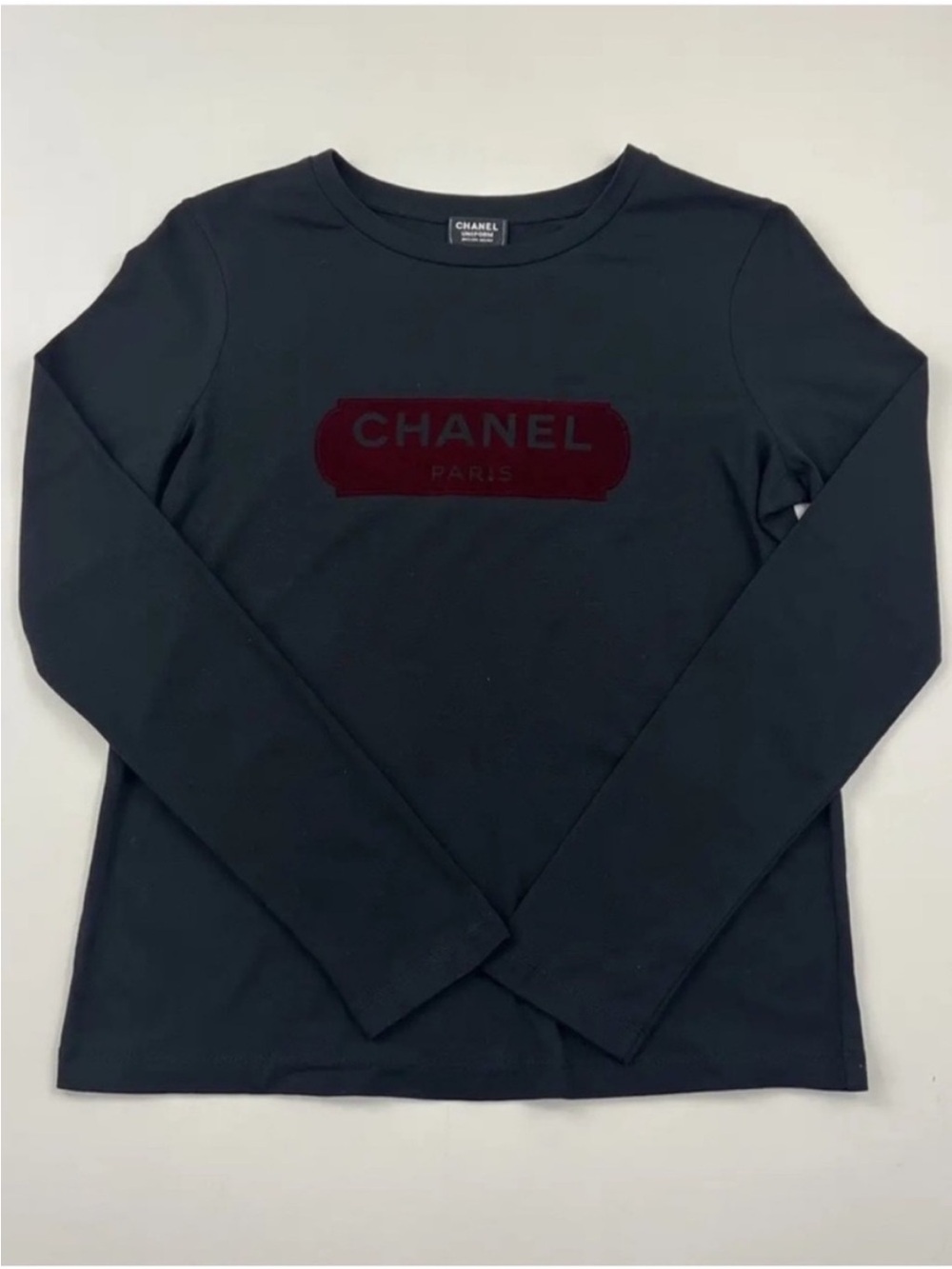 Chanel Uniform Logo Long Sleeve